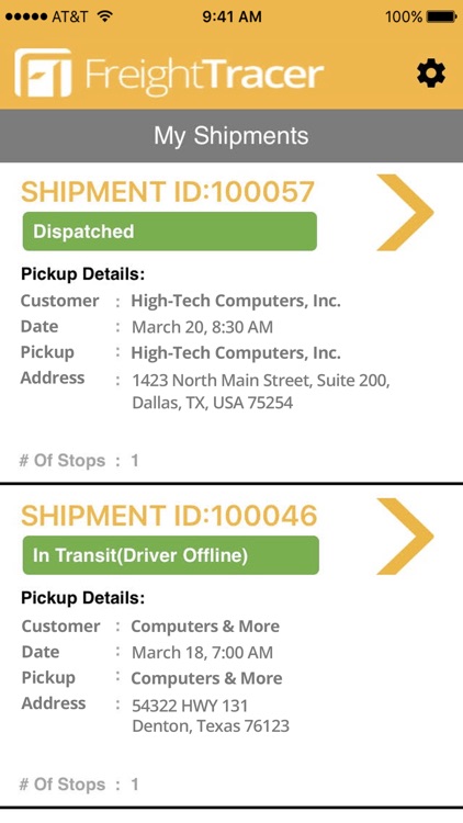 FreightTracer Mobile