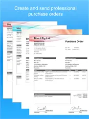 purchase order pro - po maker ipad images 1