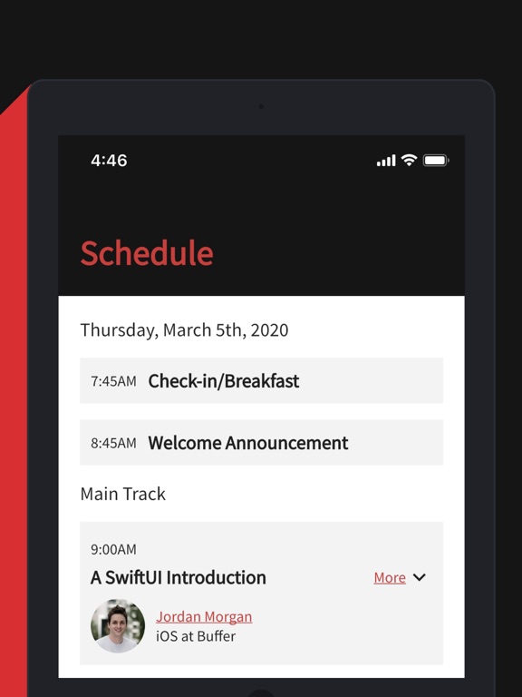 Method Conf iPad screenshot 2 - Business app