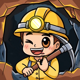 Snímky obrazovky (4) Idle Gold Miner: Tycoon Game