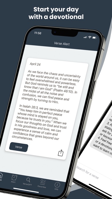 Verse Alert: Bible Chat Screenshot