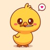 Chick Stickers Set App Icon