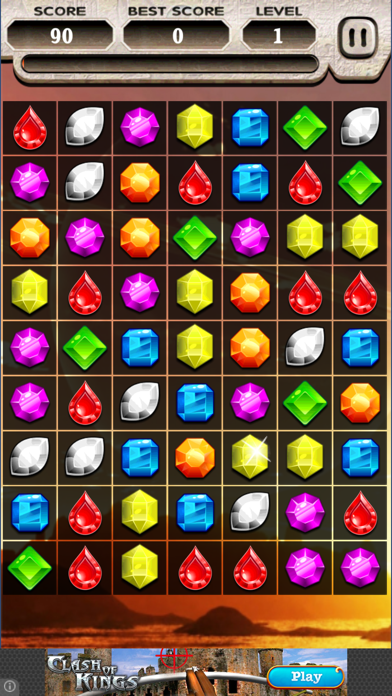 Screenshot #2 pour Jewels Star Match