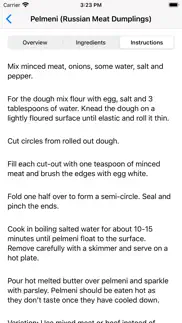 russian food recipes iPhone Captures Décran 4