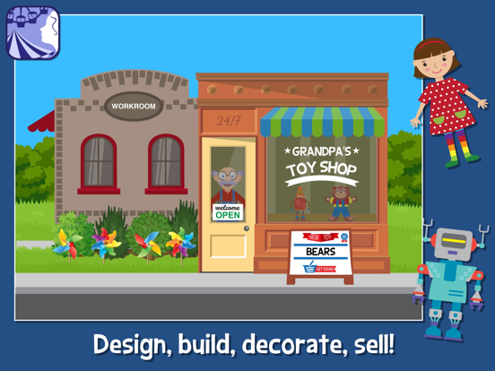 Grandpa's Toy Shop iPad app afbeelding 1