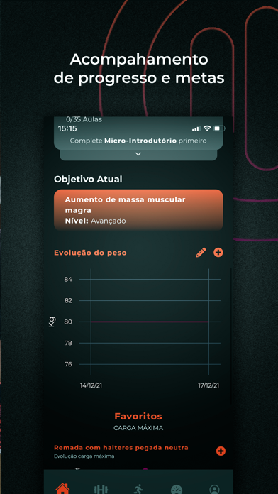 Gymnamic - Treinos de academia Screenshot