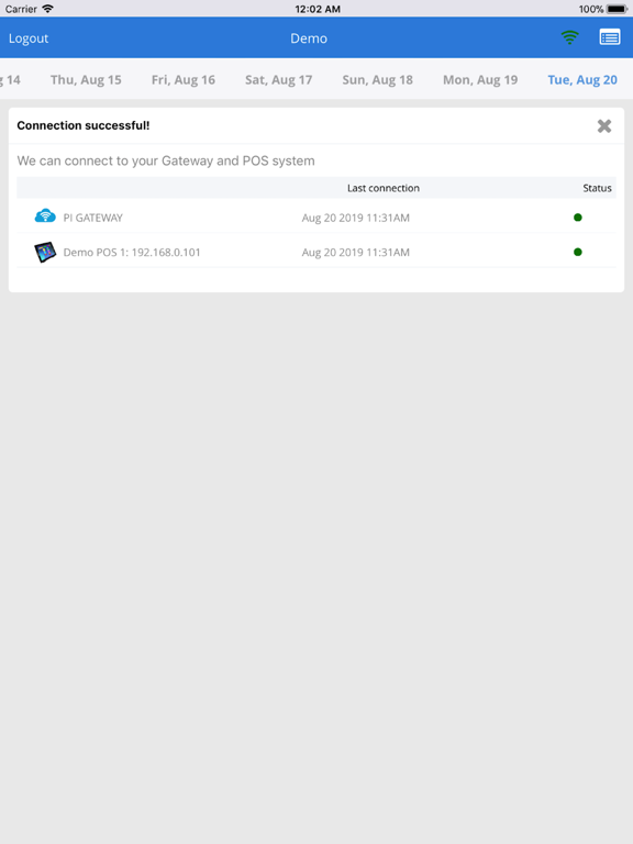 Pi Americas iPad screenshot 6 - Business app