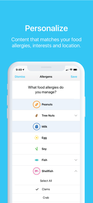Spokin - Manage Food Allergies Screenshot