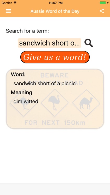 Aussie Word of the Day screenshot-3