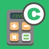 Calculator hours and minutes icon