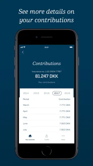 Mobilpension - Danica Pension screenshot 3