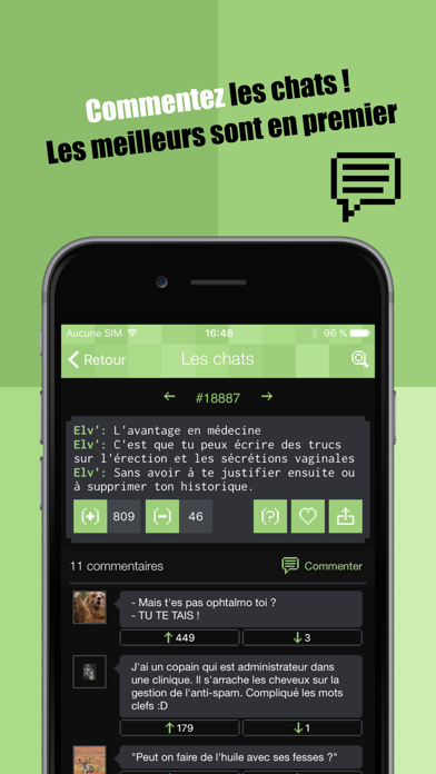 Screenshot #2 pour DansTonChat (BashFr)