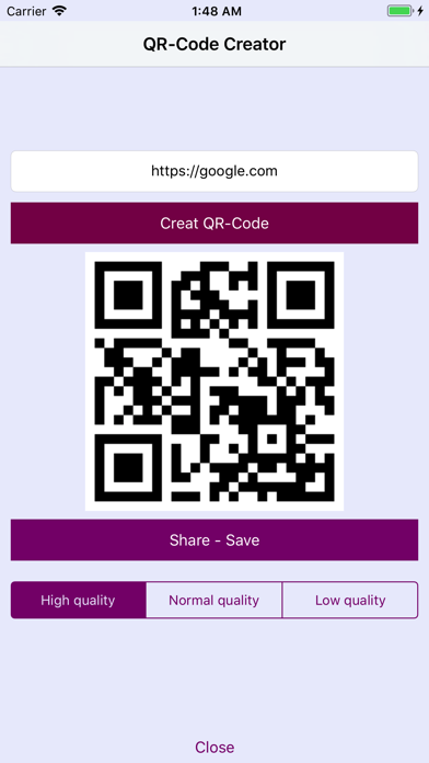 Screenshot #2 pour QR-Code