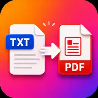 TXT file to PDF converter.