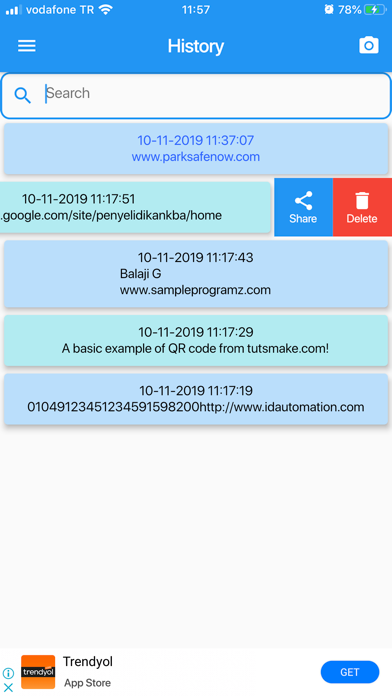 Screenshot #3 pour QRBarcode
