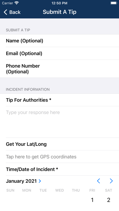 Hoke County Sheriff's Office Screenshot