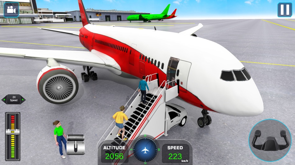 #4. Airplane Flying Simulator 3D (iOS) 由: Muhammad Imran