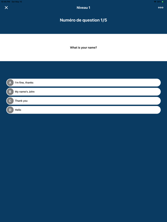 Screenshot #5 pour FrenchBeez 3: Phrases simples