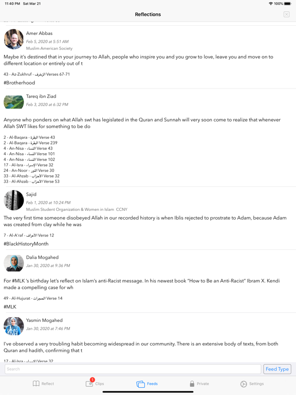 Screenshot #4 pour QuranReflect