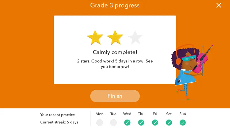 Violin Sight-Reading Trainer screenshot 8 of 9