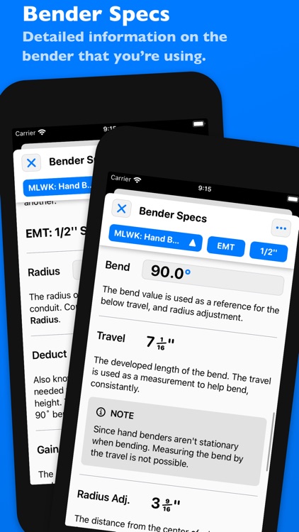 QuickBend: Conduit Bending