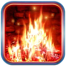 Fireplace 3D app icon