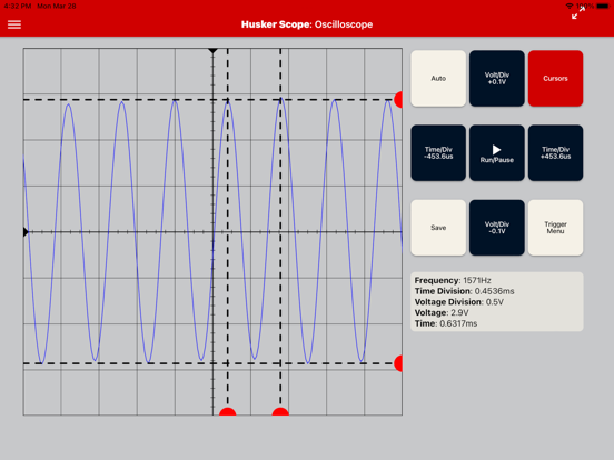 Husker Scope iPad screenshot 2 - Utilities app
