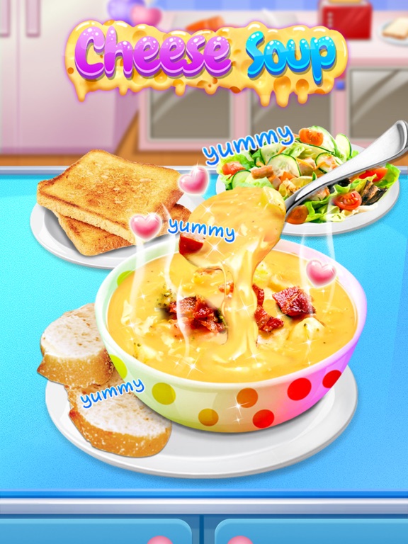 Cheese Soup - Yummy Food Fun iPad screenshot