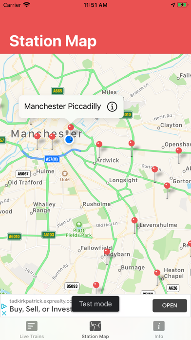 Train Times - Station Boards iPhone screenshot 8 - Travel app