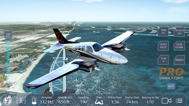 Dubai Flight Simulator Pro official gameplay screenshot 4