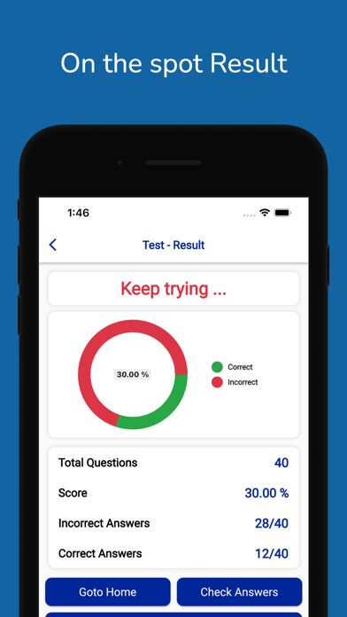 Alabama DMV Permit Practice Screenshot