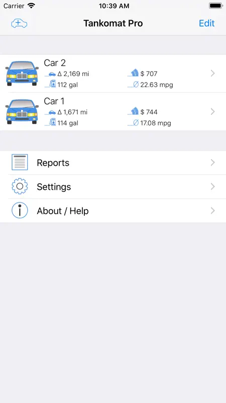Tankomat Pro screenshot 1 of 5