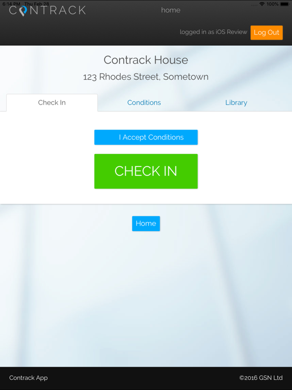 Contrack app screenshot 2