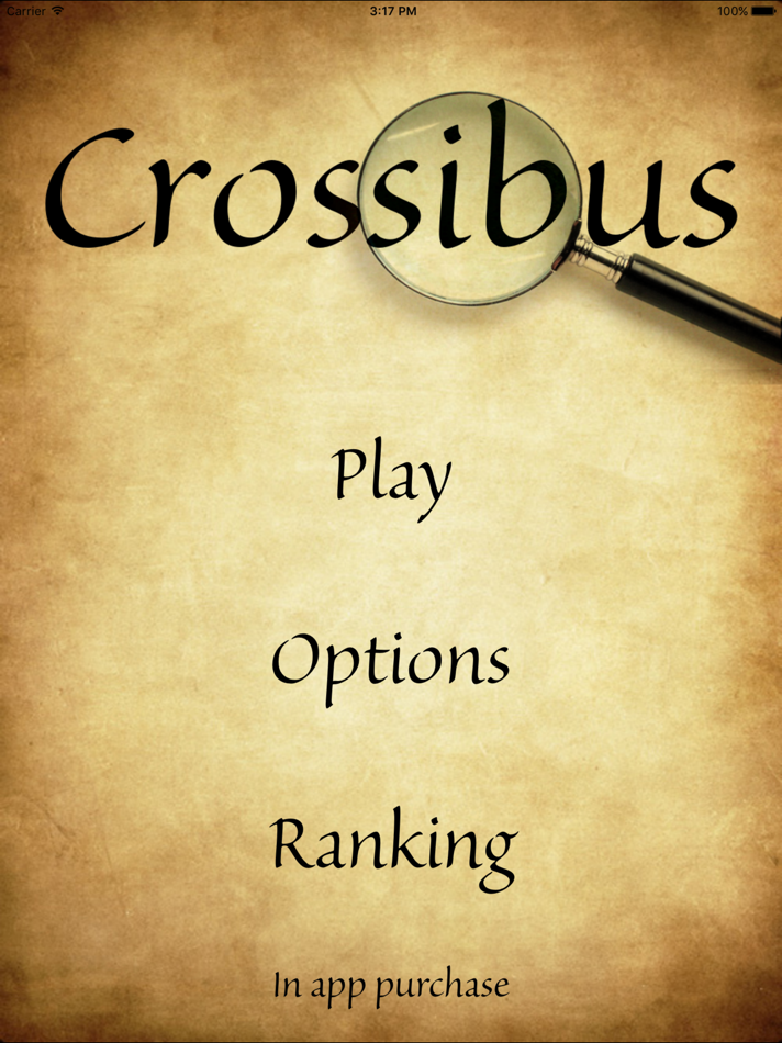 #1. Crossibus - Word Search Puzzle (iOS) By: Heitz Bruno