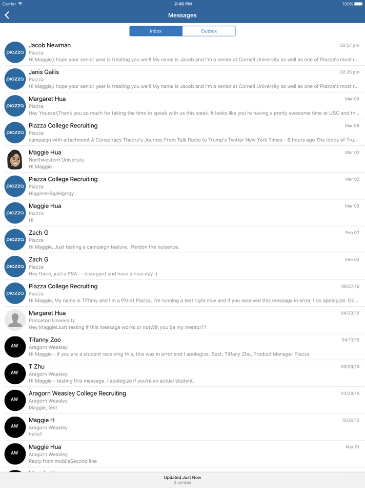#5. Piazza (iOS) 由: Piazza Technologies, Inc.