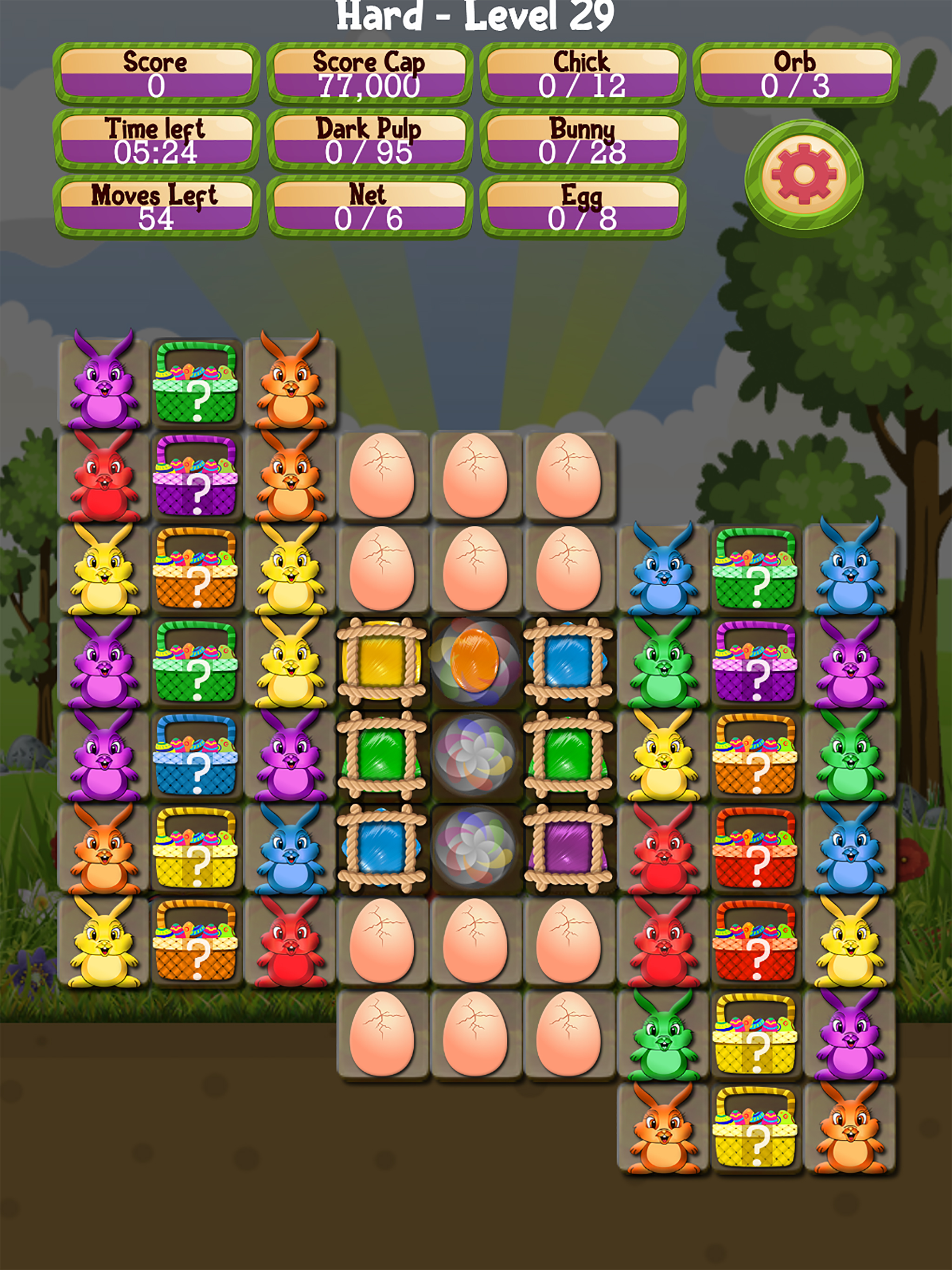 Bunny Drops 2 - Match 3 puzzle screenshot 13