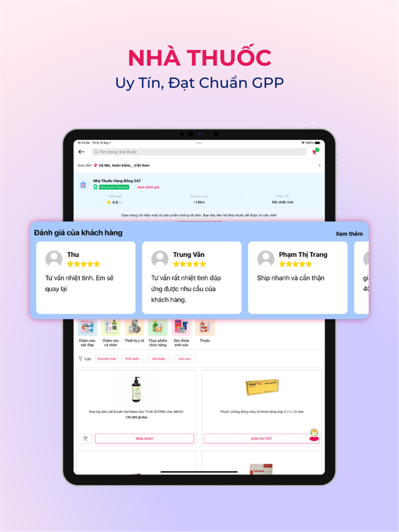 Screenshot #4 pour Medigo - Thuốc và Bác Sĩ 24h