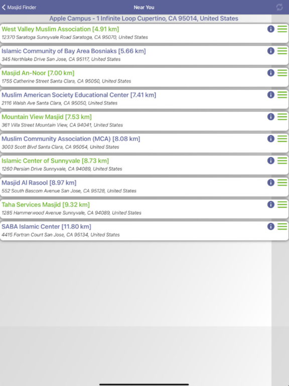 Screenshot #5 pour Masjid Finder
