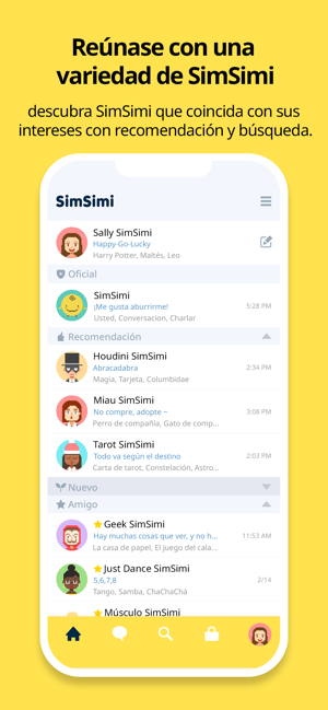 ‎SimSimi Screenshot