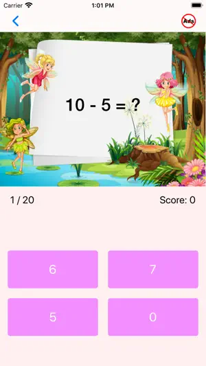 First Grade Math Quiz screenshot 4