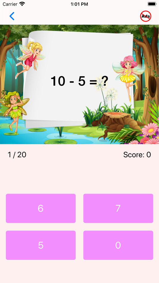 #4. First Grade Math Quiz (iOS) 由: Kalin M