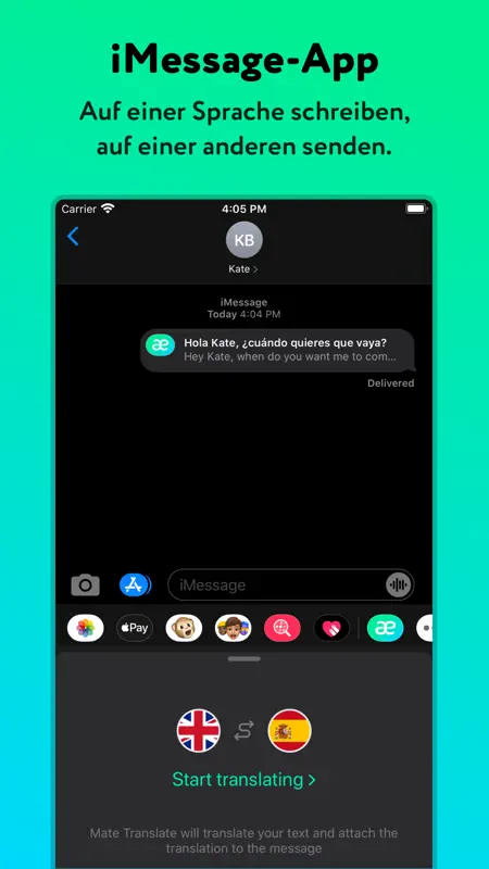 Übersetzer & Wörterbuch – Mate screenshot 6 of 9