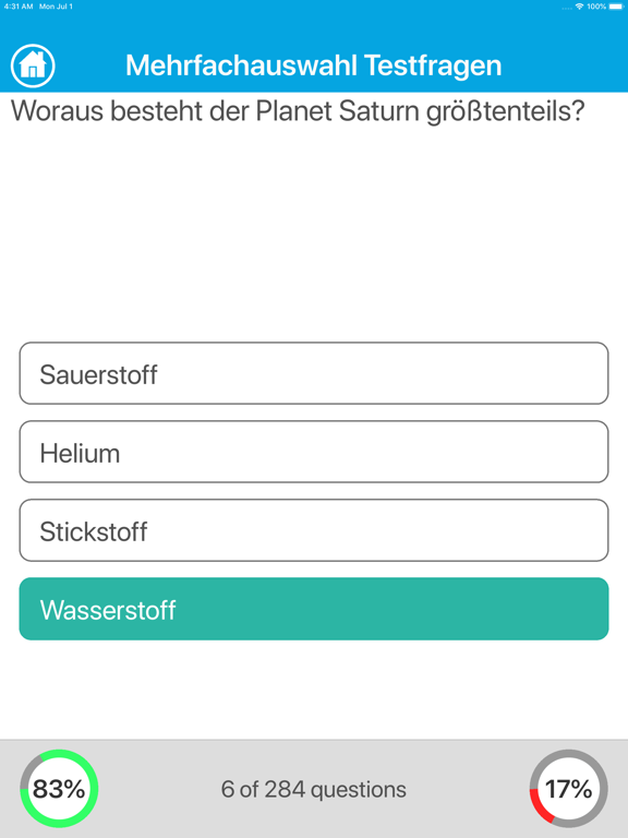 Screenshot #5 pour Die Astronomie Quiz