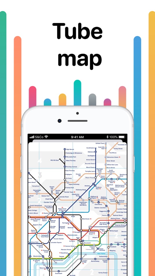 #3. Tube crowding, map & status (iOS) โดย: Daniel Budynski