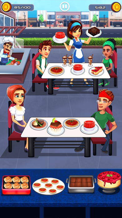 Cafe Story - Kitchen Frenz‪y Screenshot