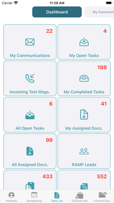 PatientNow Screenshot
