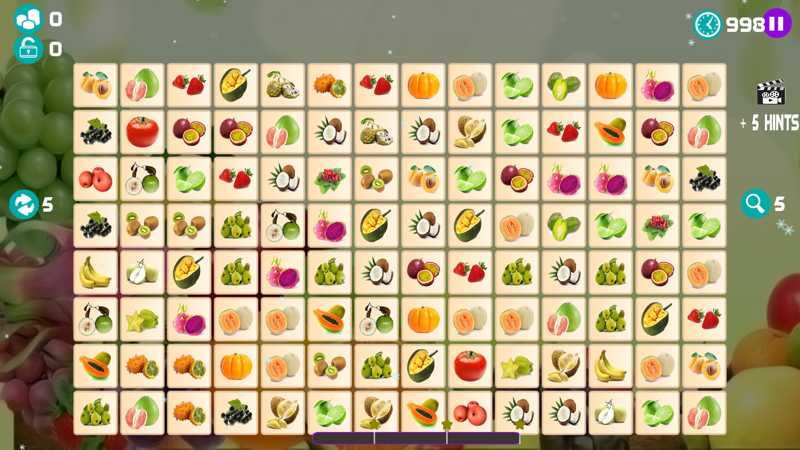 Fruit Onet Connect Classic official gameplay screenshot 4