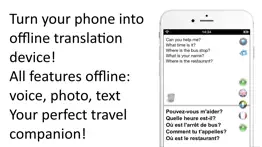 offline french translator app iphone screenshot 1