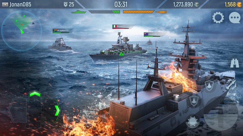 Naval Armada: Barcos de Guerra screenshot 3