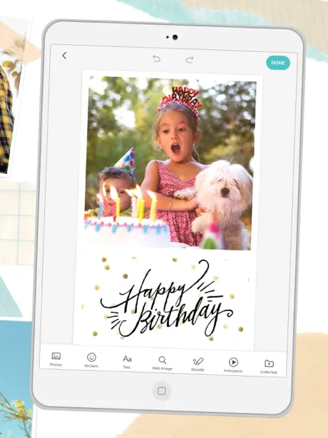 PicParty AI Collage Editor